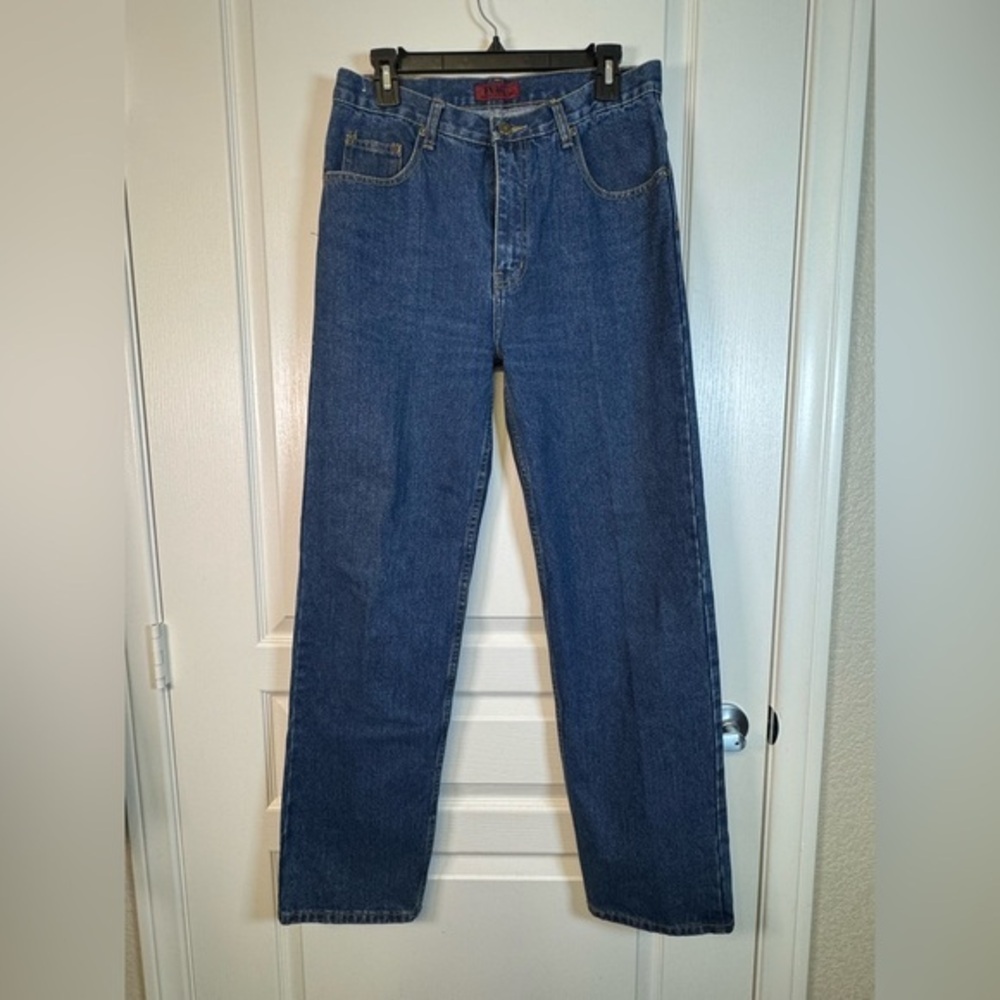 Fubu Denim Blue Jeans Size 32x31 EUC #2924